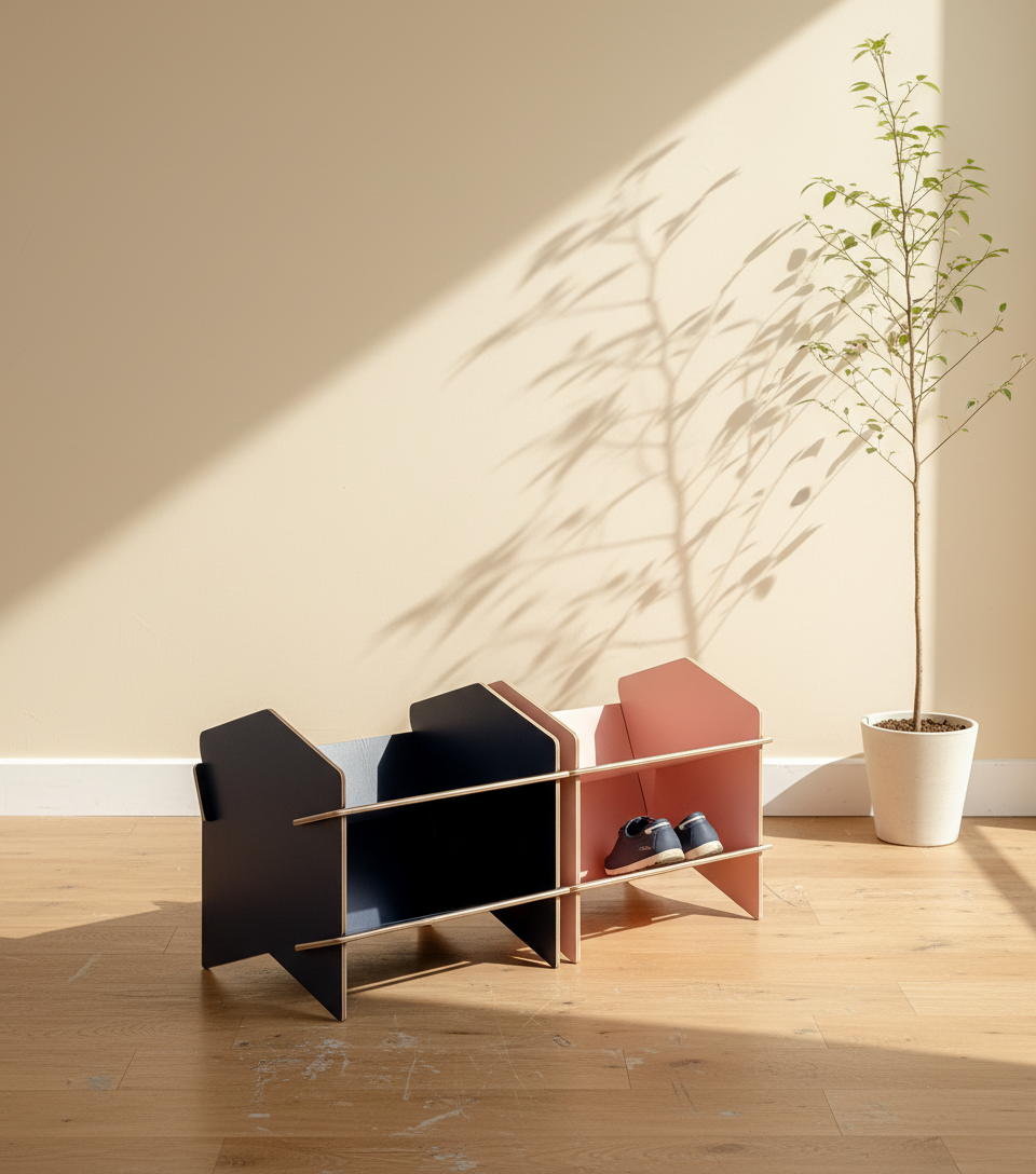 D03 – 2Shelf – Kệ Giày – Nook Shelf